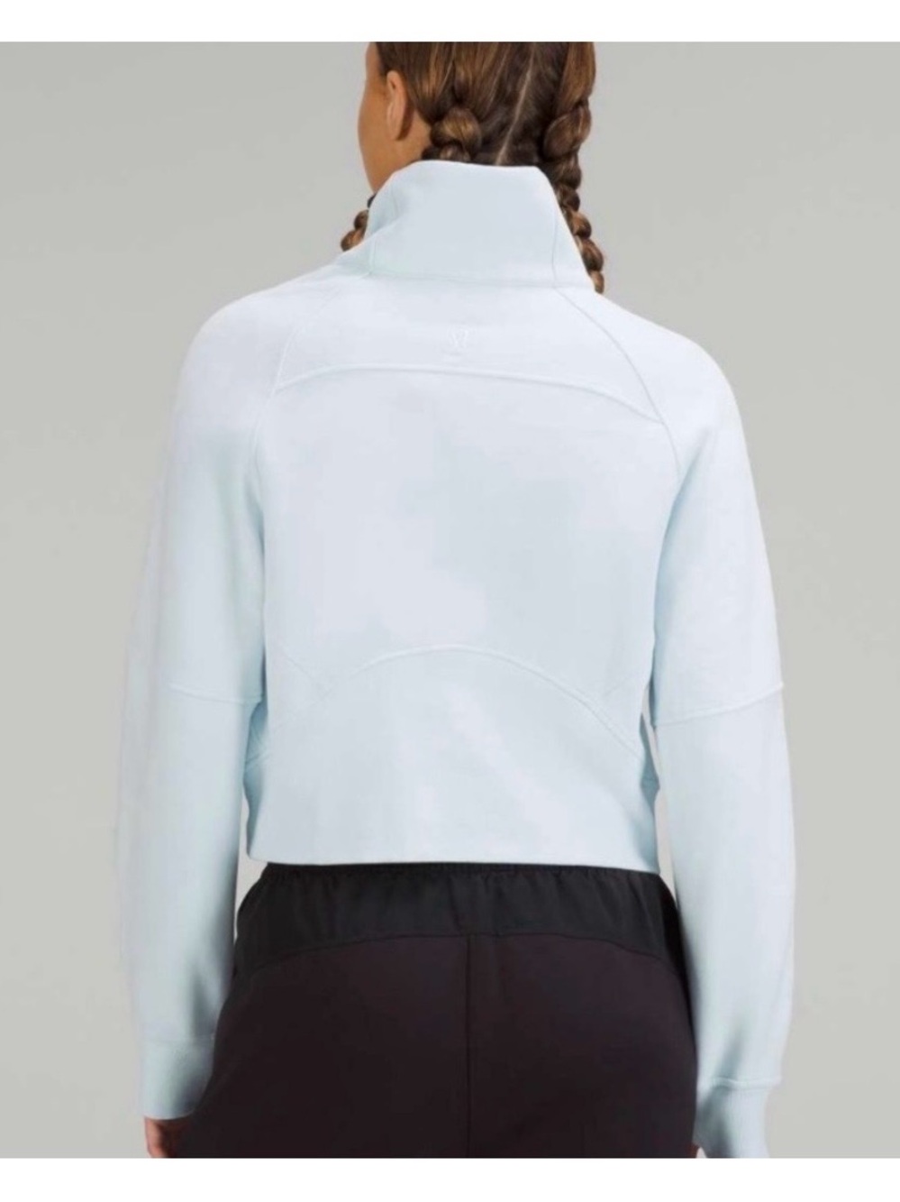 lululemon athletica Light Blue Half-Zip Pullover Hoodie - Picture 2 of 5